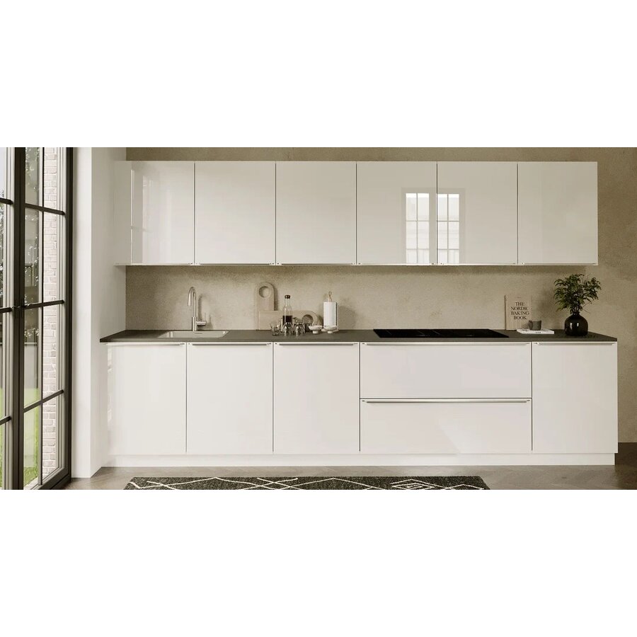 Eco Kardemom Parallel Keuken Hoogglans Alpine Wit Eco Kardemom Parallel Keuken Hoogglans Alpine Wit