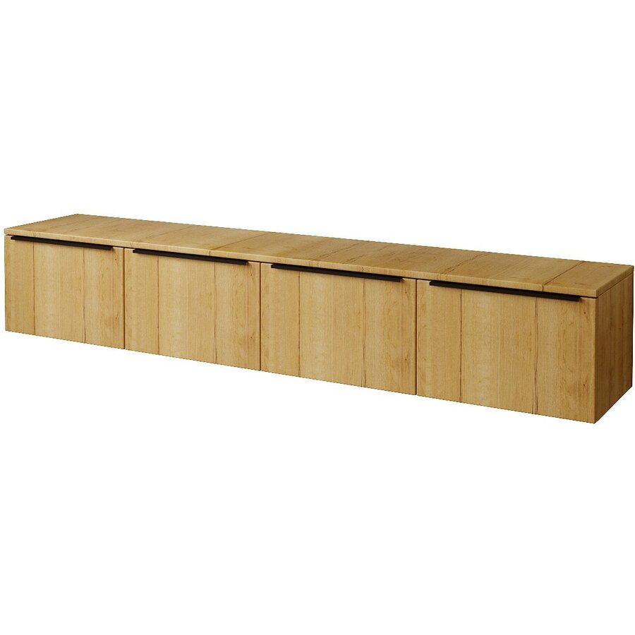 Hugo 200 cm TV Wandmeubel Trendy Eiken