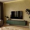 Hugo 203 cm TV Wandmeubel Soft Pro Groen