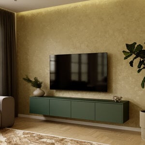 Artego Design Hugo 203 cm TV Wandmeubel Soft Pro Groen