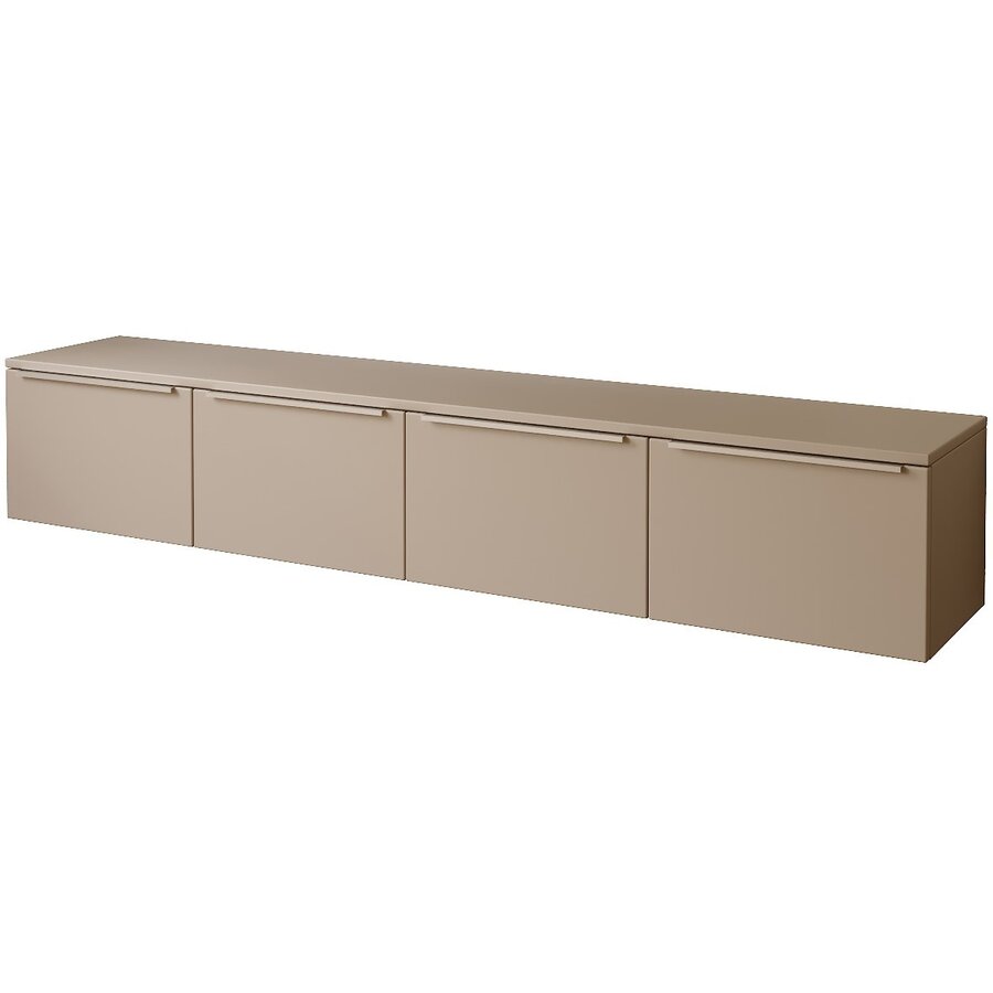 Hugo 200 cm TV Wandmeubel Turin Cashmere Hugo 200 cm TV Wandmeubel Turin Cashmere
