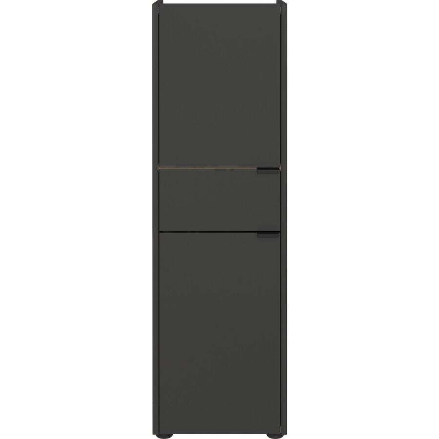 Forano Grafiet / Eiken Badkamerkast Hoog