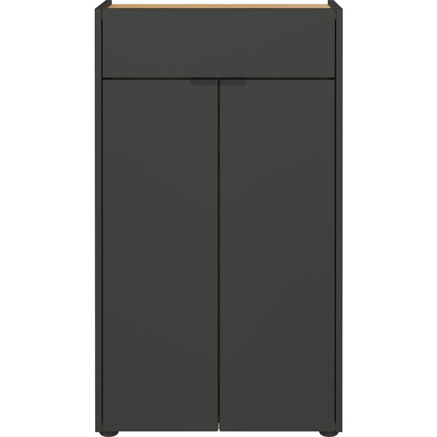 Forano Grafiet / Eiken Badkamerkast met Lade Forano Grafiet / Eiken Badkamerkast met Lade