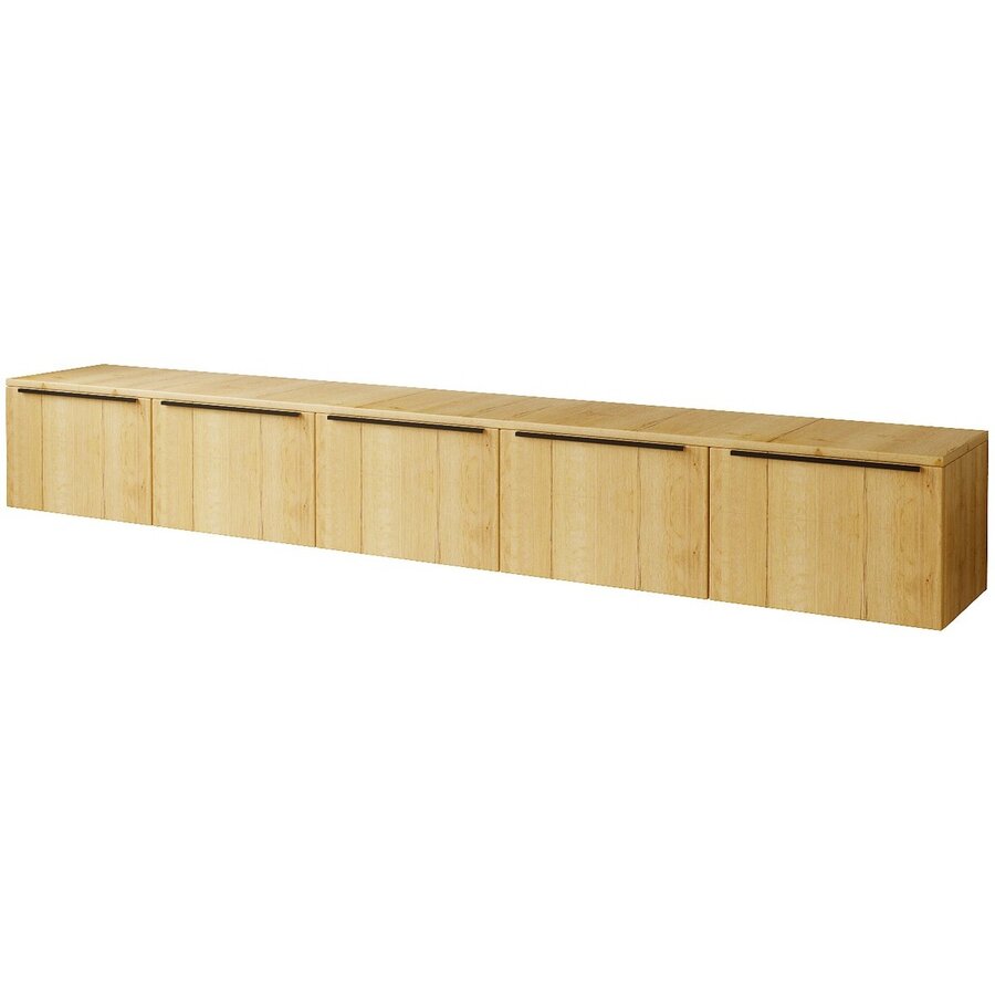 Hugo 250 cm TV Wandmeubel Trendy Eiken Hugo 250 cm TV Wandmeubel Trendy Eiken