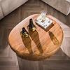 Sleek Massief Mango Salontafel 90 cm