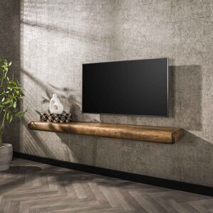 Davidi Design Sleek 168 cm Wandplank Massief Mango