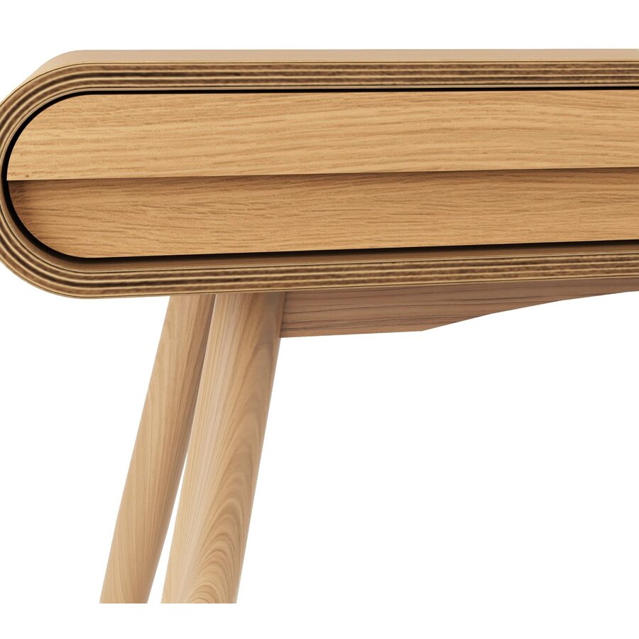 San Francisco Eiken Bureautafel met Lade San Francisco Eiken Bureautafel met Lade