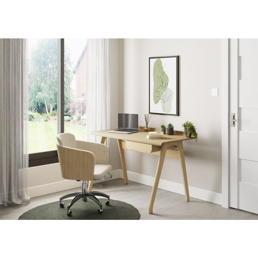 San Francisco Eiken Bureaustoel