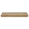 Sleek 118 cm Wandplank Massief Mango