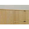 Bali Naturel Eiken Dressoir 3-Deuren 2-Lades