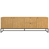 Bali Naturel Eiken Dressoir 3-Deuren 2-Lades