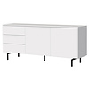 Plain Wit Dressoir 2-Deuren en 3-Lades