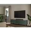 Plain Groen/Walnoot TV-Meubel 210 cm