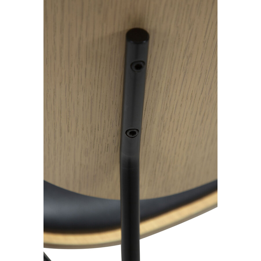 Clementina Zwart / Eiken Eetkamerstoel Clementina Zwart / Eiken Eetkamerstoel