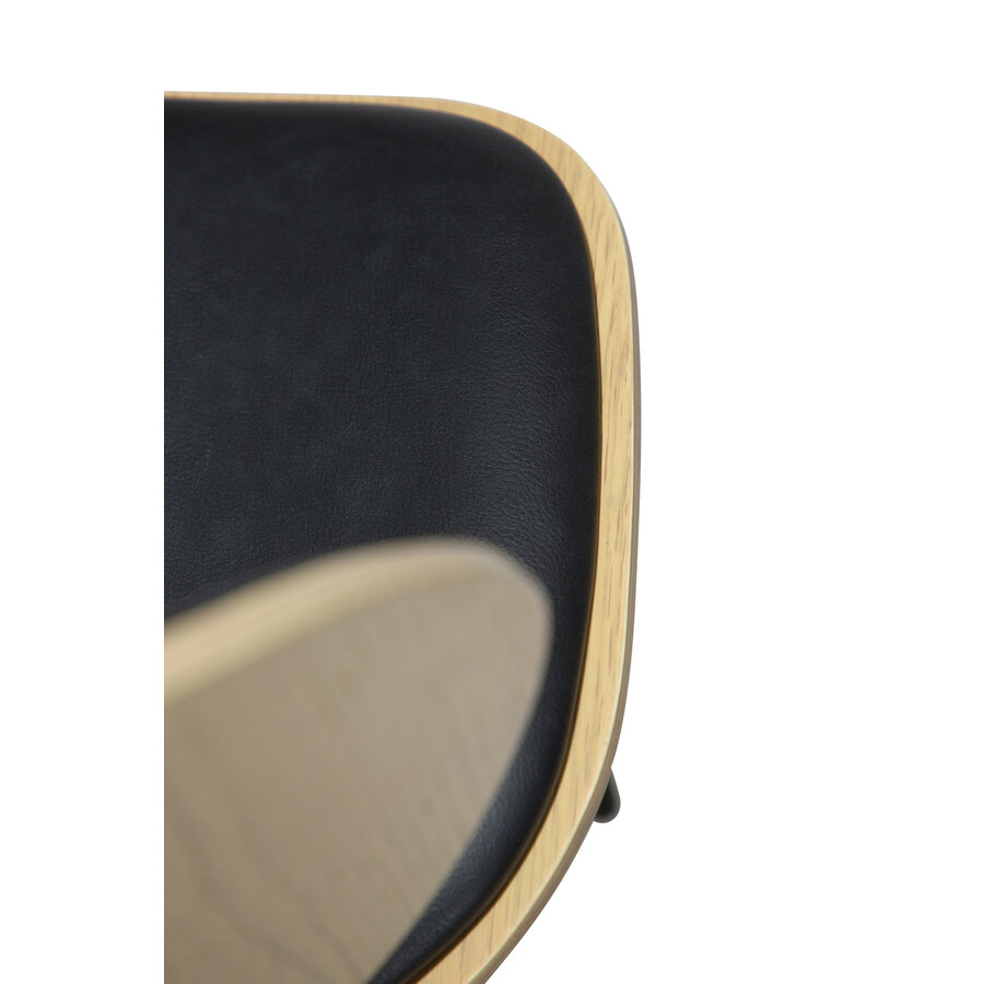 Clementina Zwart / Eiken Eetkamerstoel Clementina Zwart / Eiken Eetkamerstoel