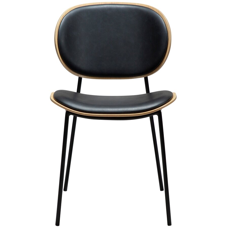 Clementina Zwart / Eiken Eetkamerstoel Clementina Zwart / Eiken Eetkamerstoel