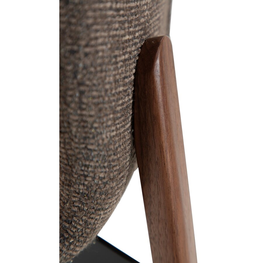 Paragon Eetkamerstoel Bruin Bouclé Paragon Eetkamerstoel Bruin Bouclé