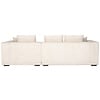 Lusso Beige Chenille 3-zits Bank