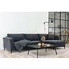 Sits Anja 2-Zits Bank + Chaise Longue Grijs