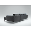 Sits Anja 2-Zits Bank + Chaise Longue Grijs