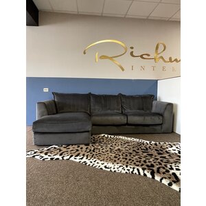 Richmond Interiors Roxanne 2,5-zits Bank + Chaise Longue 115 x 153 cm Links