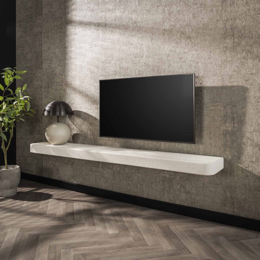 Stone 200 cm Wandplank Marmer Composiet Stone 200 cm Wandplank Marmer Composiet