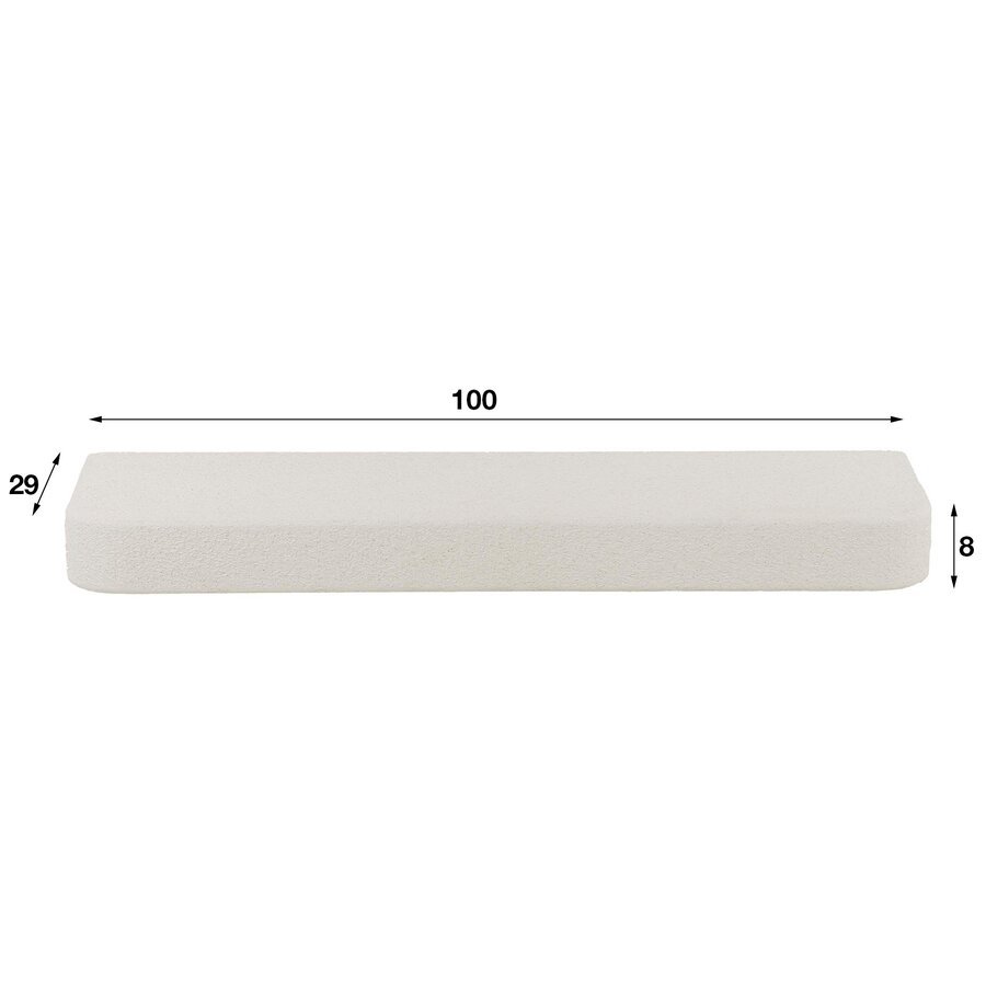 Stone 100 cm Wandplank Marmer Composiet Stone 100 cm Wandplank Marmer Composiet