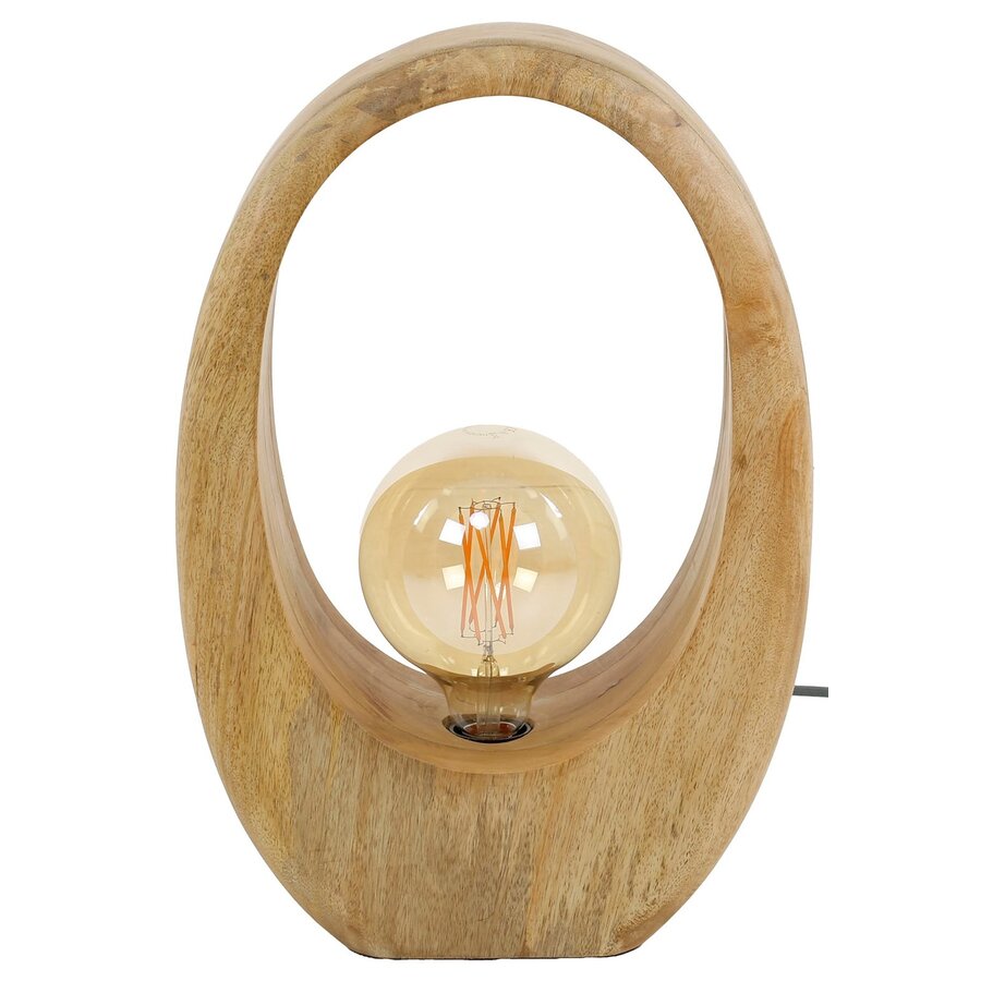 Arch Mango Hout Tafellamp Large Arch Mango Hout Tafellamp Large