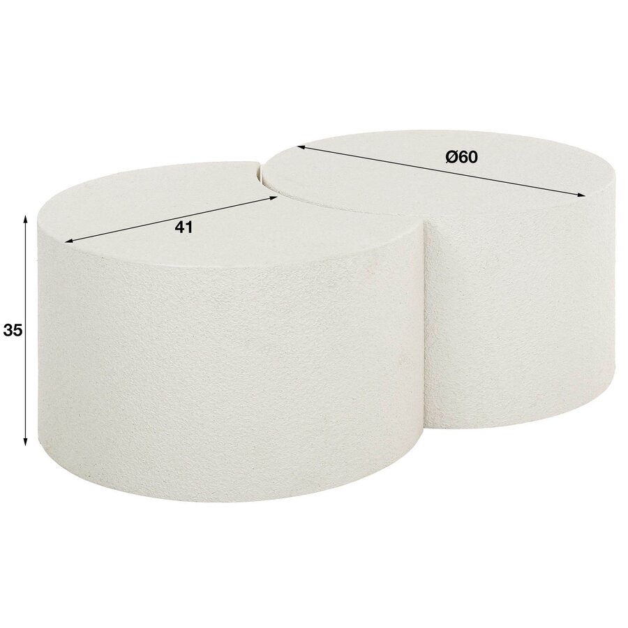 Stone Moonset Salontafel Set Stone Moonset Salontafel Set