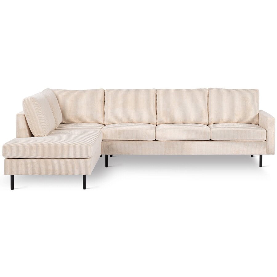 Majestic Beige 3-zits U-Bank Links Majestic Beige 3-zits U-Bank Links