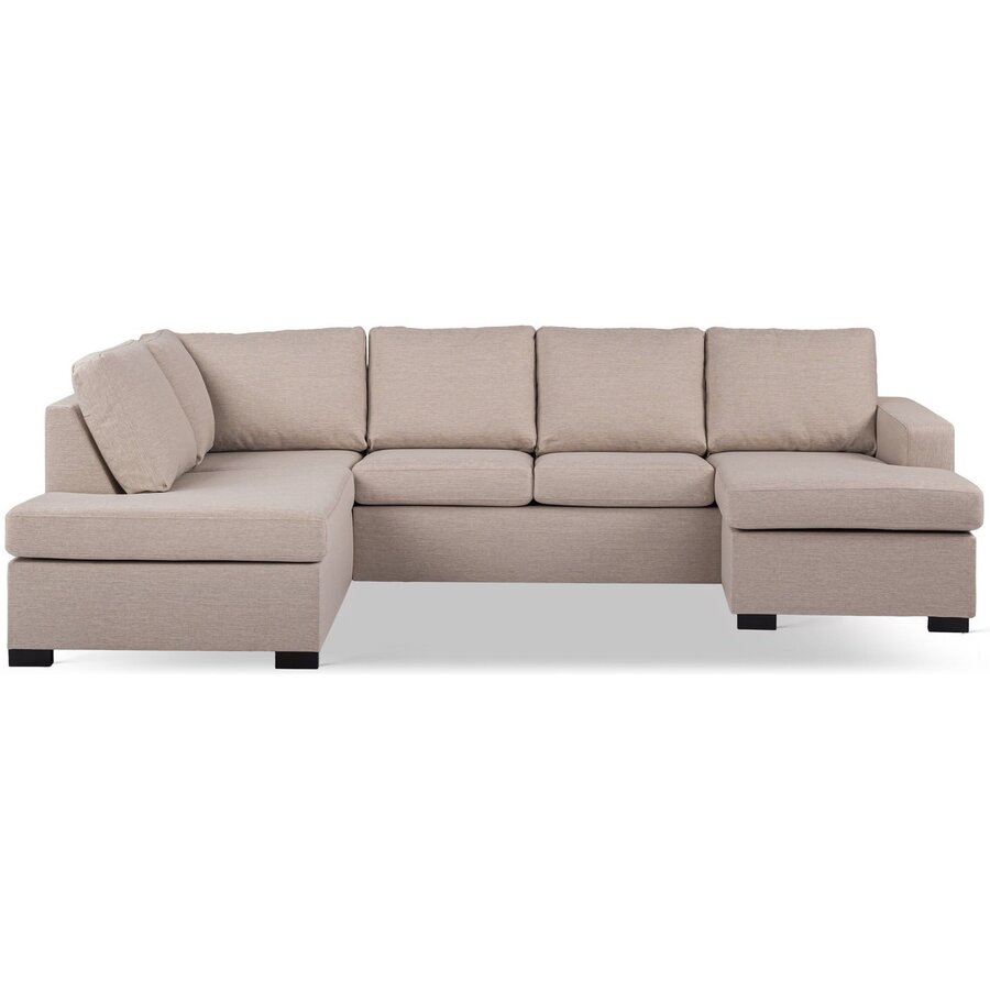Inari Beige 3-Zits U-Bank Links Inari Beige 3-Zits U-Bank Links