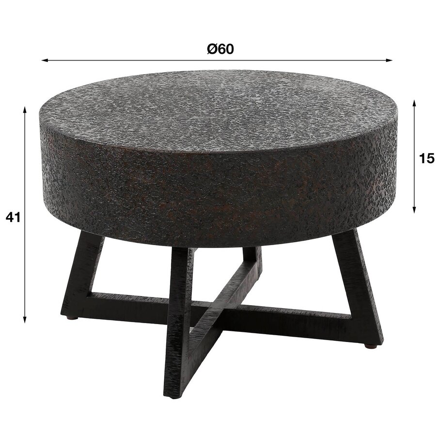 Bulky Ferro Salontafel Ø60 Bulky Ferro Salontafel Ø60