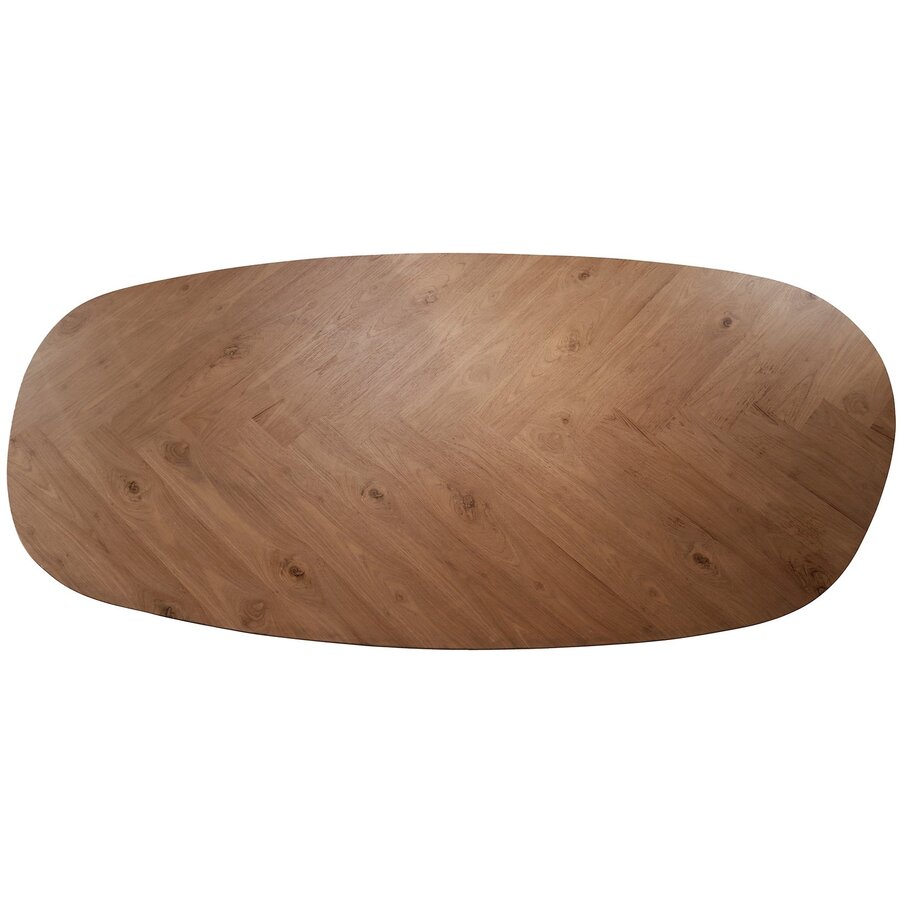 Amazon Organisch Eettafel Teak 215 cm Amazon Organisch Eettafel Teak 215 cm