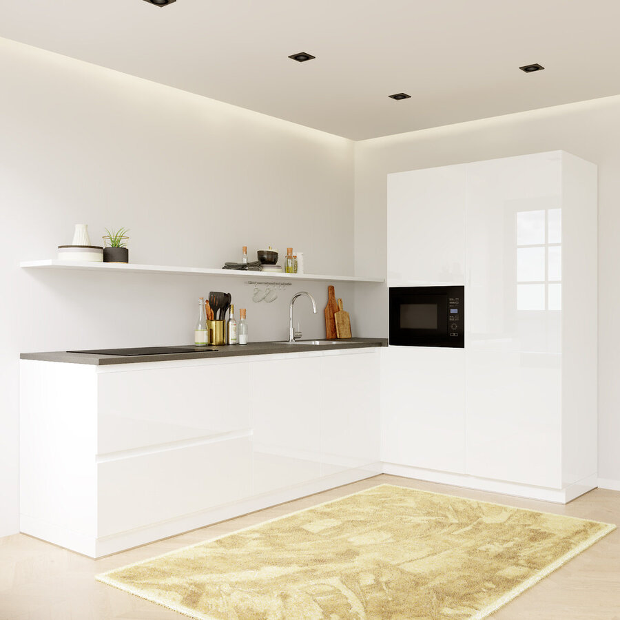 Eco Basilicum L - Keuken Hoogglans Alpine Wit