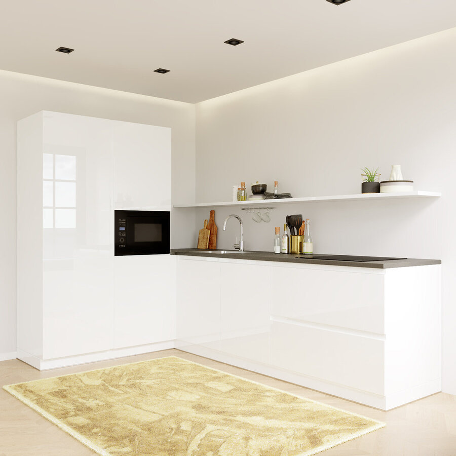 Eco Basilicum L - Keuken Hoogglans Alpine Wit