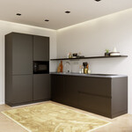 Artego Design Feel Basilicum L - Keuken Zwart Artego Design Feel Basilicum L - Keuken Zwart