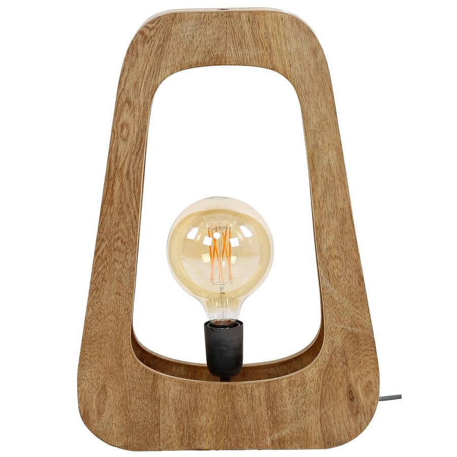 Bray Mango Hout Tafellamp Bray Mango Hout Tafellamp
