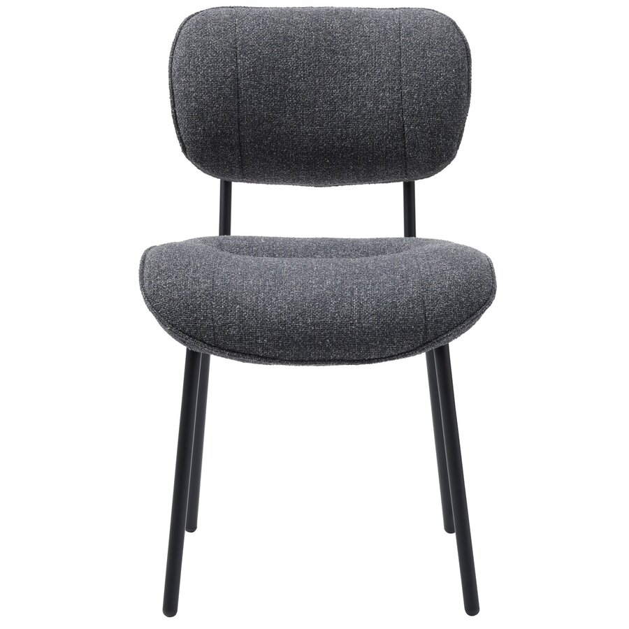 Buffalo Melange Donkergrijs Eetkamerstoel Buffalo Melange Donkergrijs Eetkamerstoel