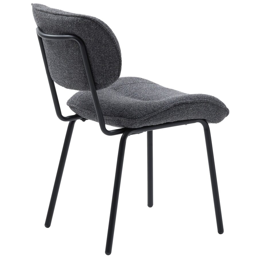 Buffalo Melange Donkergrijs Eetkamerstoel Buffalo Melange Donkergrijs Eetkamerstoel