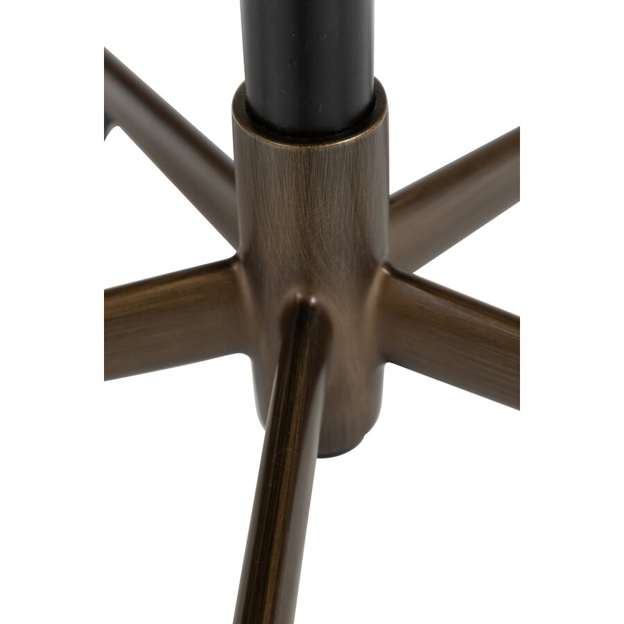 Glam Amandel Bouclé Bureaustoel