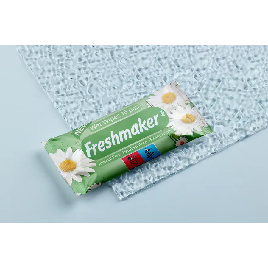 Madeliefje Natte Zakdoekjes Voordeelbundel - 15x15 Stuks | Compact & Verfrissend Madeliefje Natte Zakdoekjes Voordeelbundel - 15x15 Stuks | Compact & Verfrissend