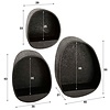 Chezelle Wandschap Set van 3 Druppel