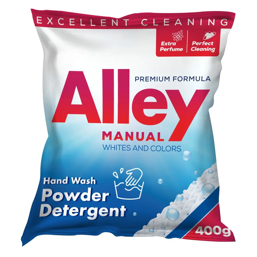 Alley Handwaspoeder - 3 x 400g | Grondige Reiniging en Frisse Geur Alley Handwaspoeder - 3 x 400g | Grondige Reiniging en Frisse Geur