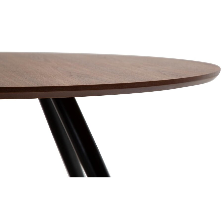 Eclipse Ronde Eettafel Walnoot Eclipse Ronde Eettafel Walnoot