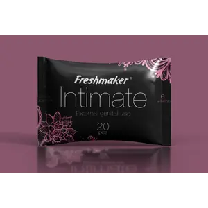 Intieme Verzorgingsdoekjes Voordeelbundel - 4x20 Stuks | Alcoholvrij & pH-gebalanceerd