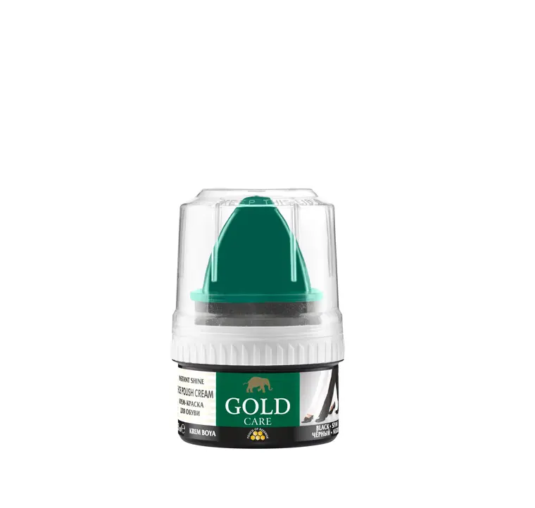Gold Care -Zelfglans - Schoensmeer - Schoencreme - Schoenpoets - Schoenverf - 50ml - Zwart