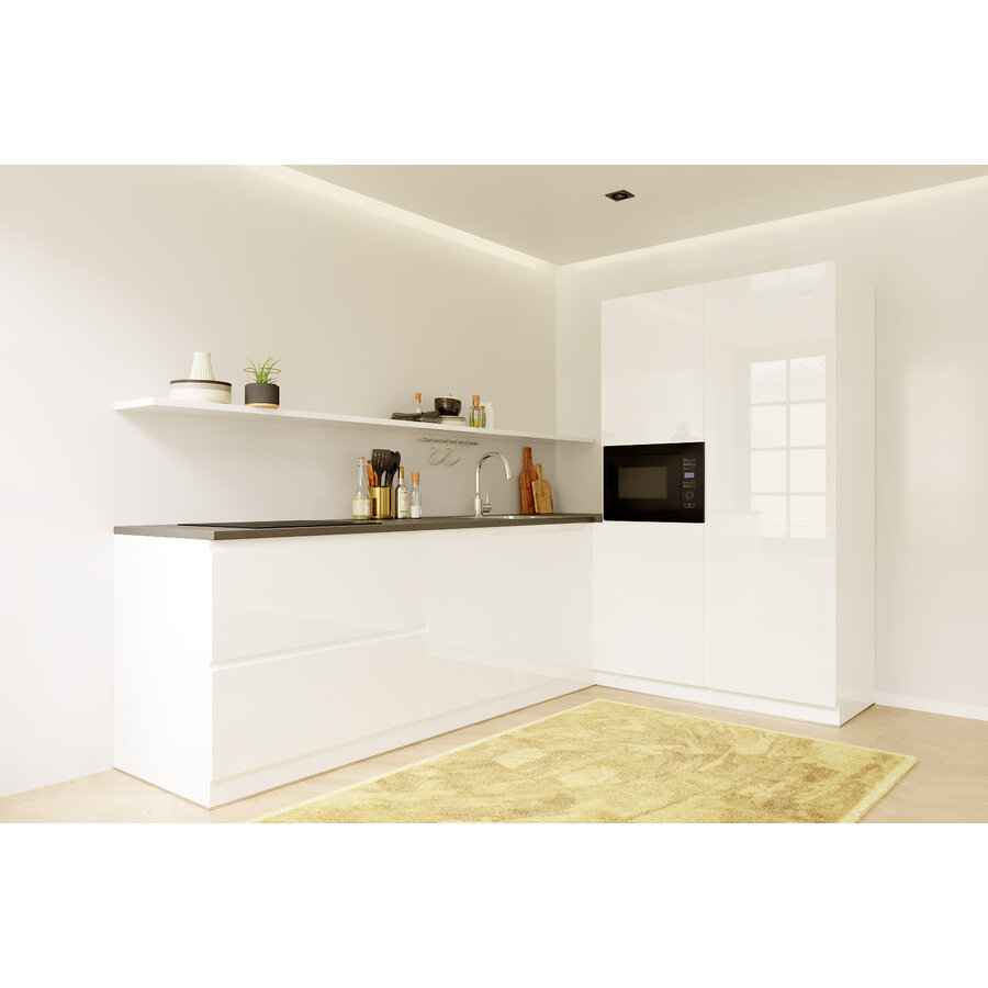 Eco Basilicum L - Keuken Hoogglans Alpine Wit