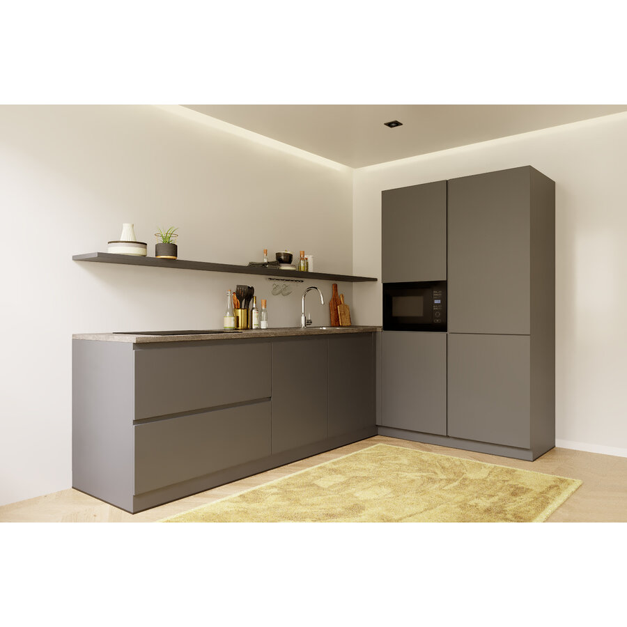 Feel Basilicum L - Keuken Grafiet Feel Basilicum L - Keuken Grafiet