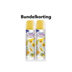 Jasmin Geur Luchtverfrisser Spuitbus - 2 x 300 ml