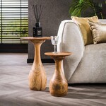 Davidi Design Vaha Massief Bijzettafel Set Druppel Voet Davidi Design Vaha Massief Bijzettafel Set Druppel Voet